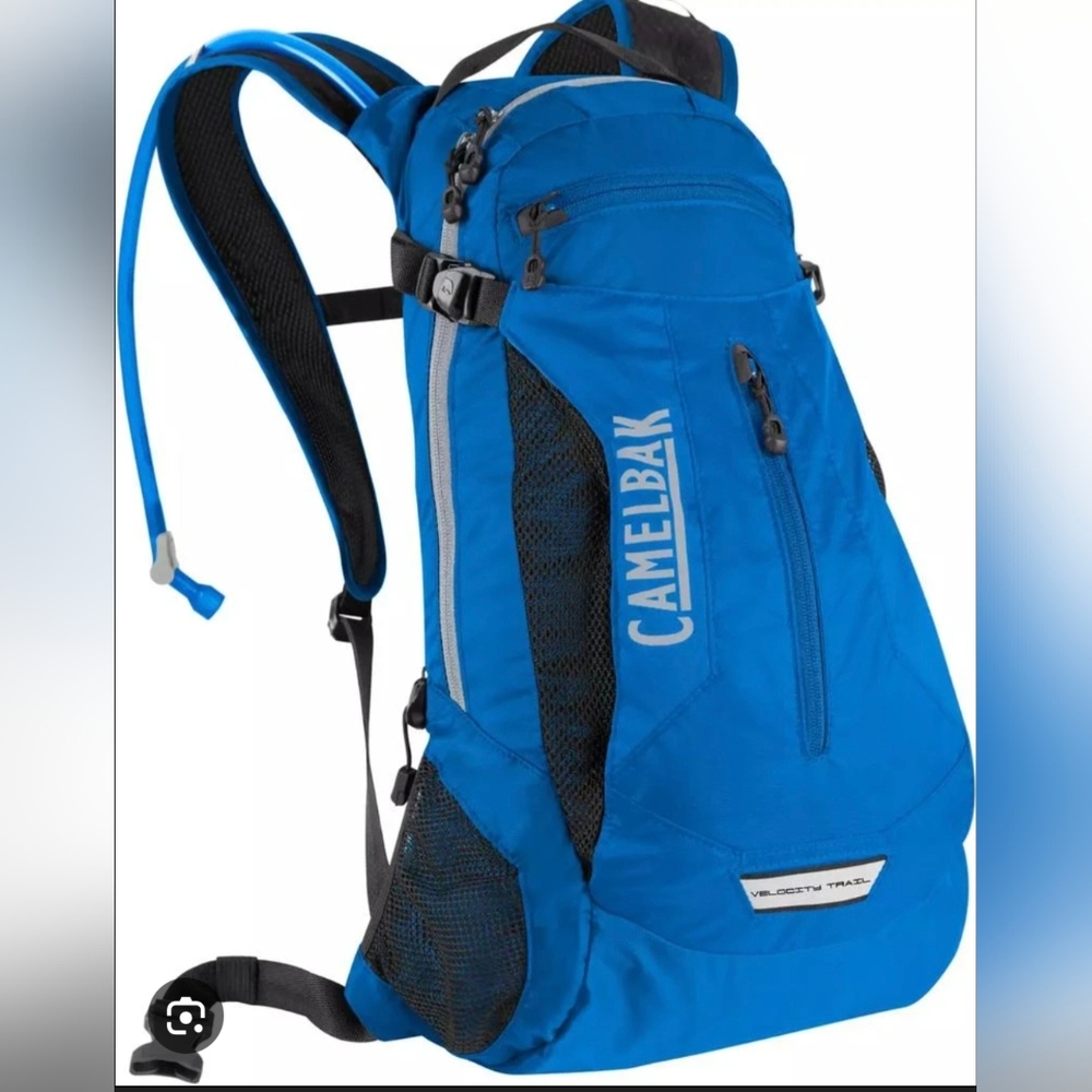 CamelBak Velocity Trail 100 oz. Hydration Pack. Two Tone Blue